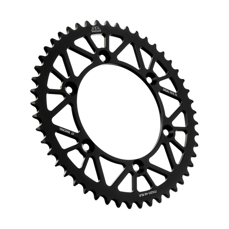 CORONA ERGAL JT RACELITE 49 denti - Colore Nero YAMAHA WR 450 F 2003-2022