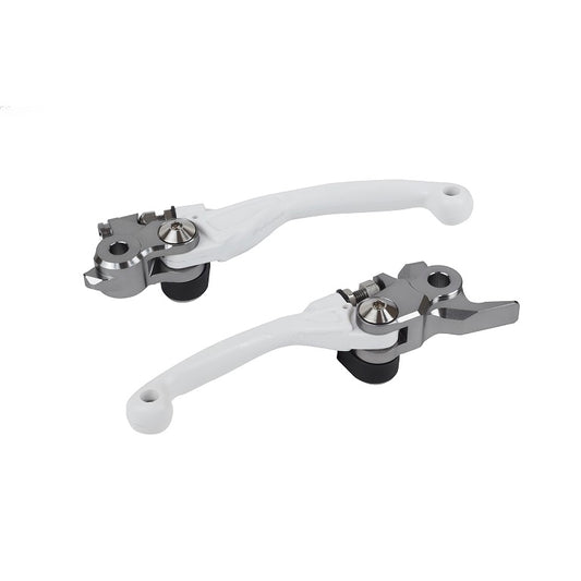 POLISPORT - COPPIA LEVE SNODATE YAMAHA YZ 250 2001-2007 COLORE: BIANCO