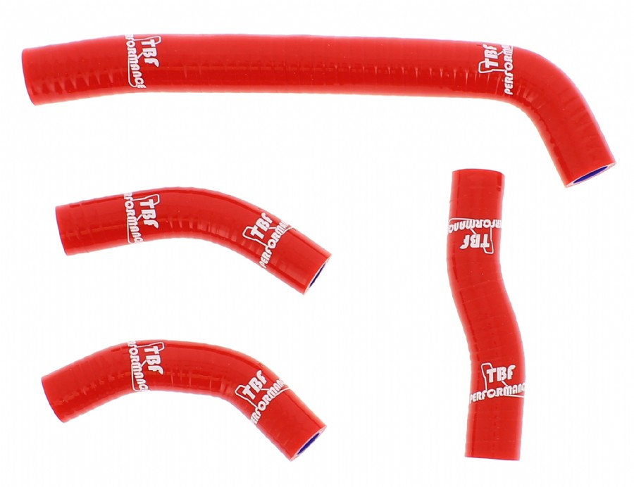 KIT MANICOTTI RADIATORE TBF PERFORMANCE HONDA CRF 250 R 2010-2013 COLORE ROSSO