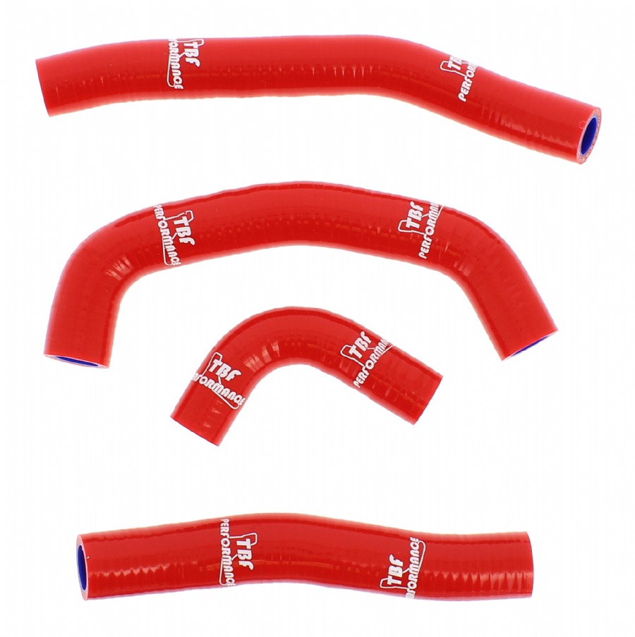 KIT MANICOTTI RADIATORE TBF PERFORMANCE HONDA CRF 450 R 2017-2020 COLORE ROSSO