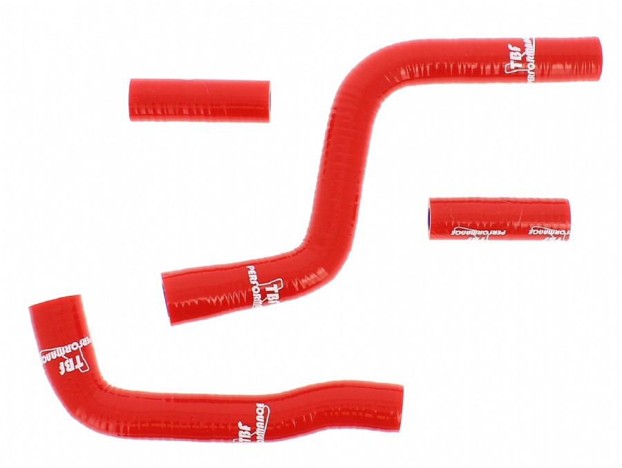 KIT MANICOTTI RADIATORE TBF PERFORMANCE YAMAHA YZ 125 2005-2022 COLORE ROSSO