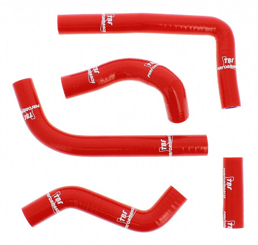 KIT MANICOTTI RADIATORE TBF PERFORMANCE SUZUKI RMZ 450 2008-2014 COLORE ROSSO