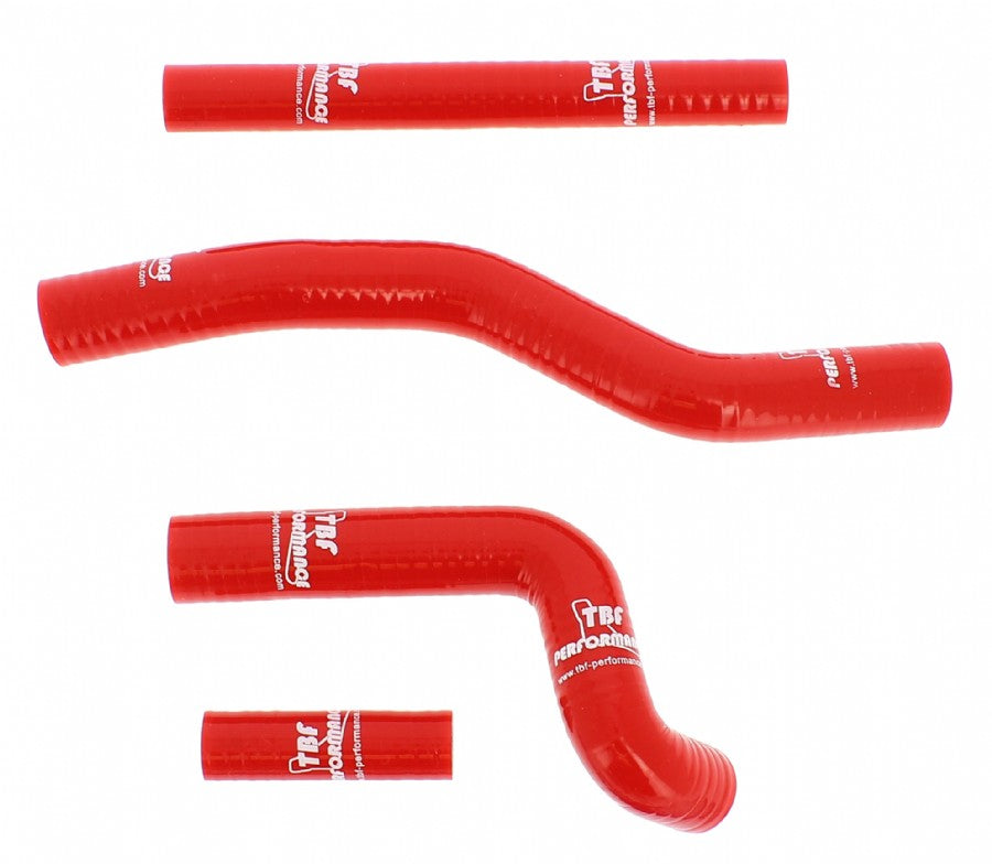 KIT MANICOTTI RADIATORE TBF PERFORMANCE SUZUKI RM 125 2001-2012 COLORE ROSSO