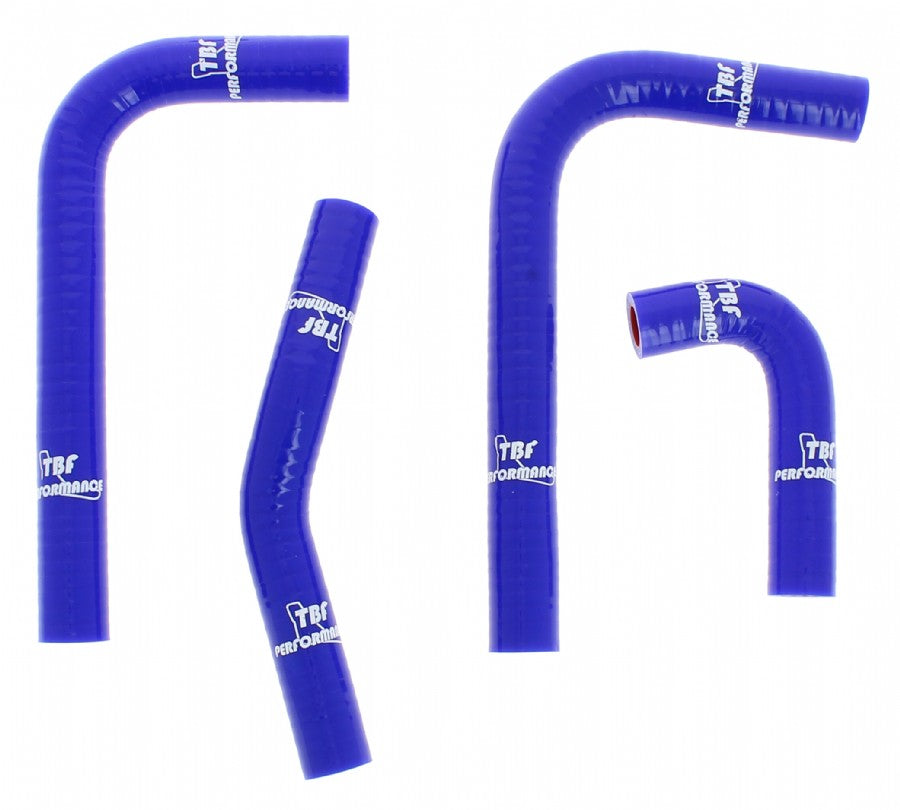 KIT MANICOTTI RADIATORE TBF PERFORMANCE KAWASAKI KX 250 F 2017-2019 COLORE BLU