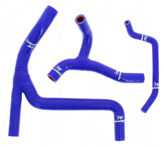 KIT MANICOTTI RADIATORE TBF PERFORMANCE KAWASAKI KX 450 F 2009-2015 COLORE BLU