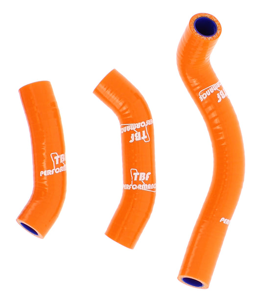 KIT MANICOTTI RADIATORE TBF PERFORMANCE KTM 450 EXC 2017-2019 COLORE ARANCIONE