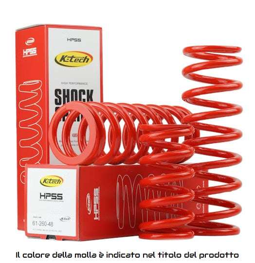 MOLLA MONO K-TECH Colore Arancione HUSABERG 125 TE 2011-2013 80,0 N/mm